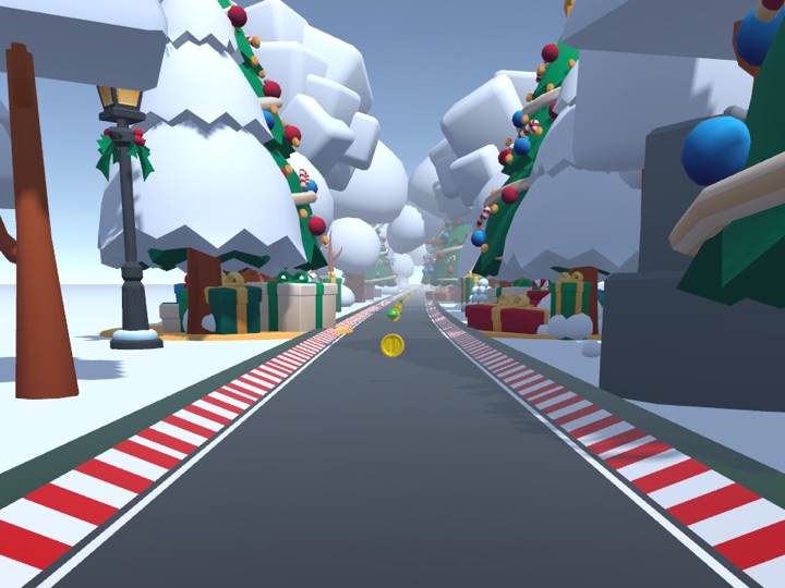 Christmas track